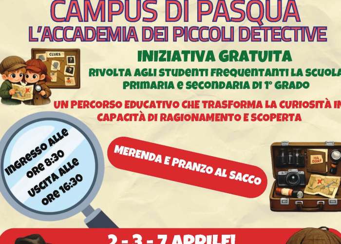 Attività di animazione e laborativi creativi rivolta agli studenti frequentanti la scuola primaria e secondaria di primo grado. Iscrizioni dal 17 al 23 marzo.