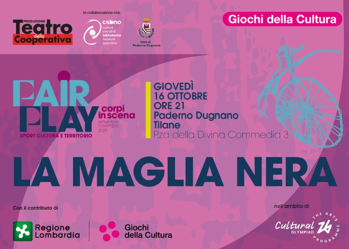Immagine che raffigura La maglia nera // Reading teatrale con Matteo Caccia 