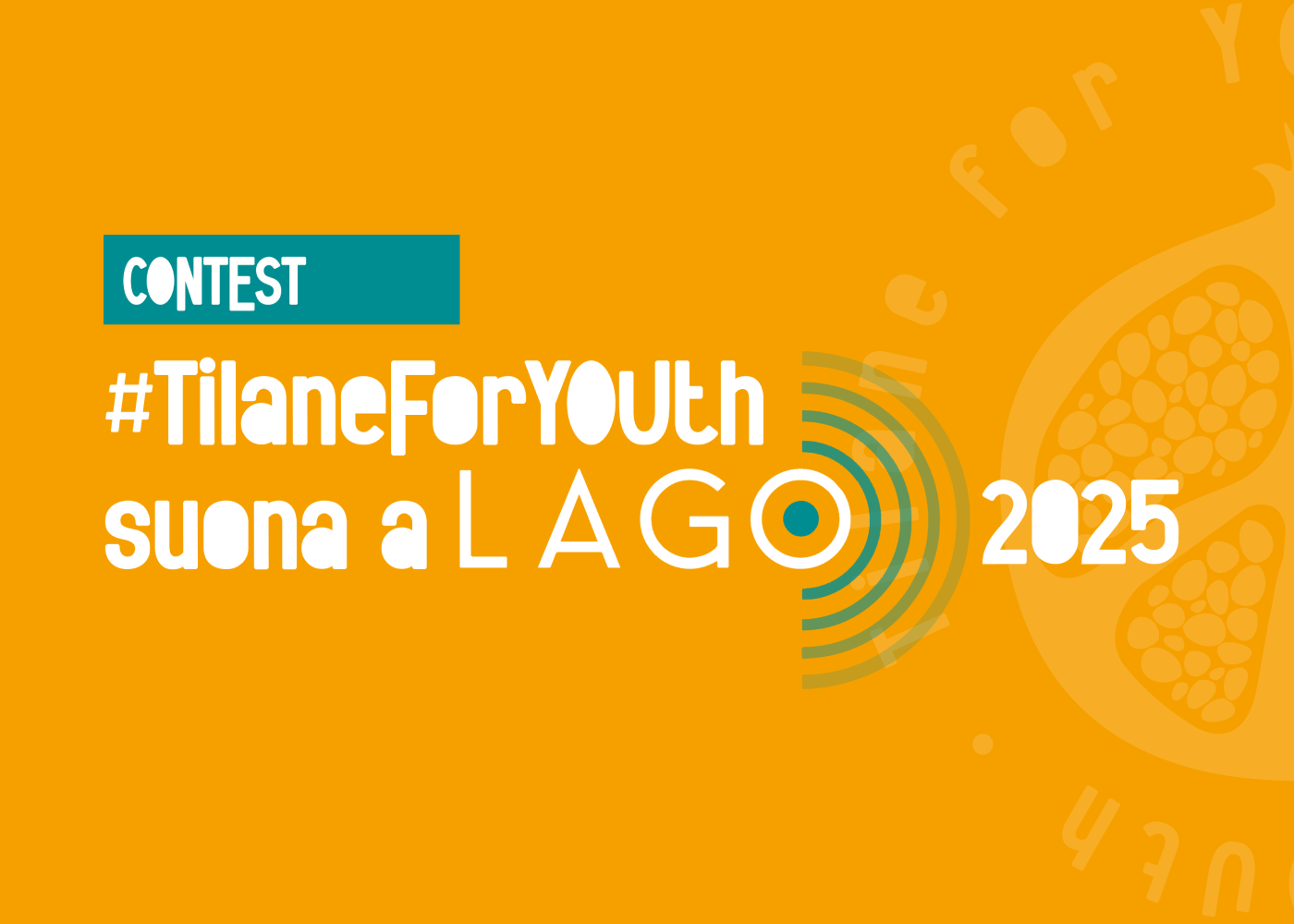 Call aperta fino al 20 aprile per ragazzi e ragazze dai 14 ai 35 nell’ambito del progetto #TilaneForYouth.