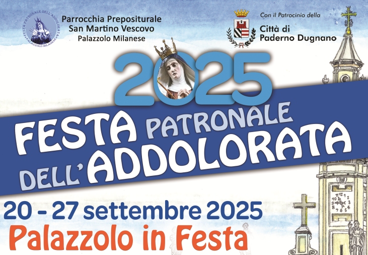 Iniziativa a cura della Parrocchia Prepositurale San Martino Vescovo e con il patrocinio della Città di Paderno Dugnano.