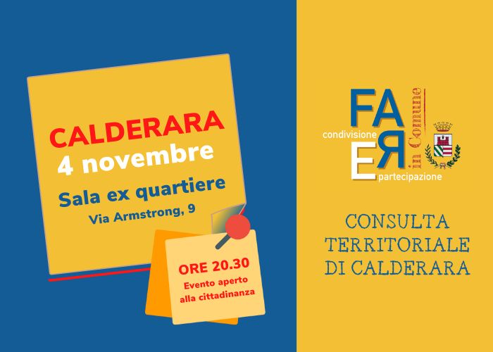 Immagine che raffigura Consulta Territoriale di Calderara