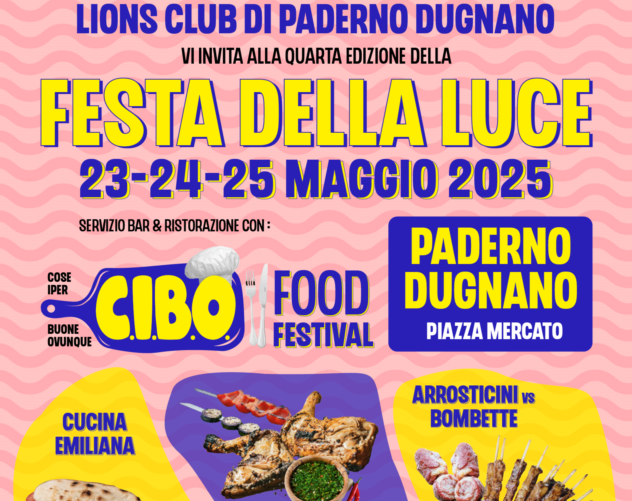Festa della Luce a cura di Lions Club di Paderno Dugnano e con il patrocinio della Città di Paderno Dugnano.