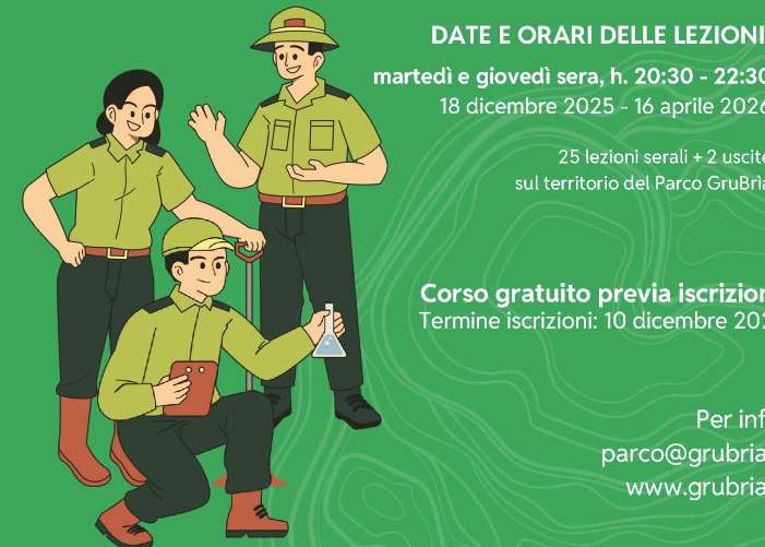 Parte a dicembre, presso la sede del Parco GruBrìa, il corso di formazione per Guardie Ecologiche Volontarie (GEV), organizzato dalla Provincia di Monza e della Brianza in collaborazione con il Parco GruBrìa.