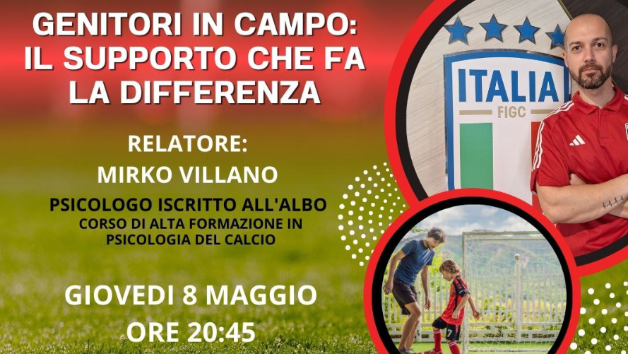 Genitori in campo: il supporto che fa la differenza a cura del Centro Schiaffino e con il patrocinio della Città di Paderno Dugnano.
