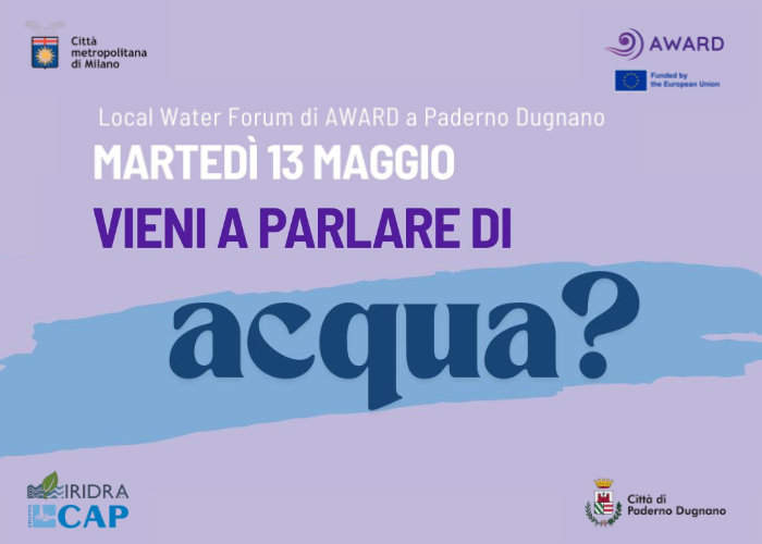 Un incontro aperto a tutta la cittadinanza per discutere del bene più prezioso: l’acqua. 
