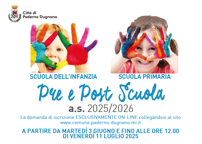 Immagine che raffigura Servizi Pre e Post scuola 2025/2026