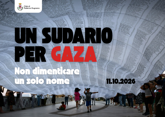 Immagine che raffigura Un sudario per Gaza – Non dimenticare un solo nome
