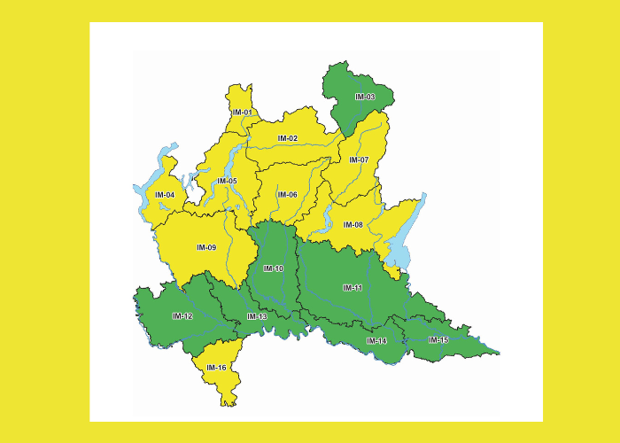 Immagine che raffigura Allerta gialla rischio temporali 