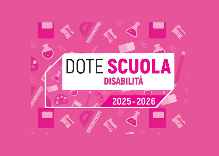 Immagine che raffigura Dote Scuola –  componente Disabilità, anno scolastico 2025/2026