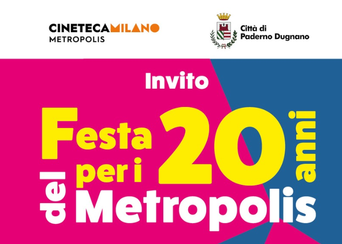 Immagine che raffigura 20 anni di Cineteca Milano Metropolis