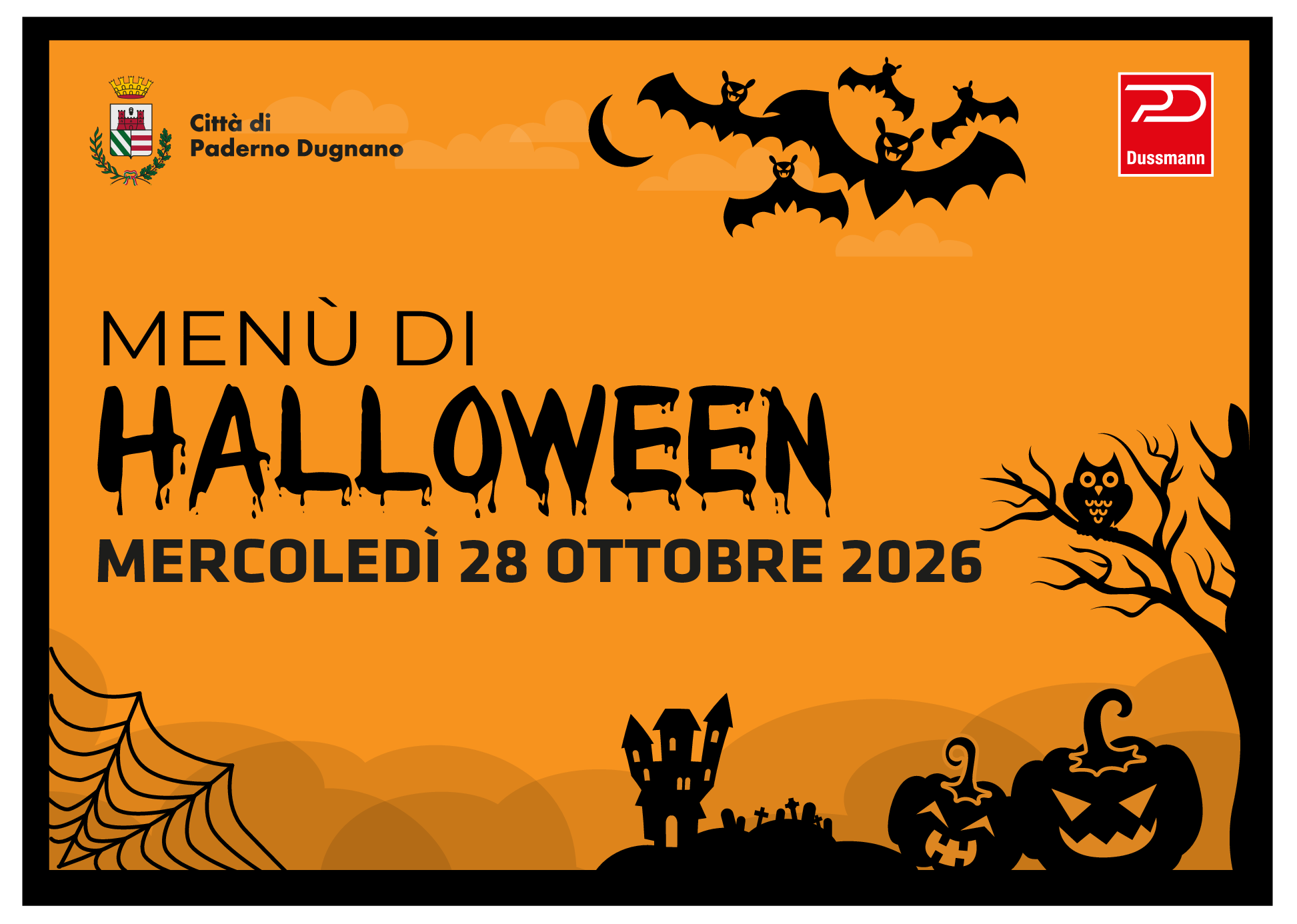 Immagine che raffigura Menù Halloween nelle scuole
