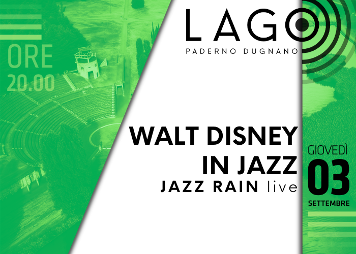 Immagine che raffigura WALT DISNEY in JAZZ live  // Concerto