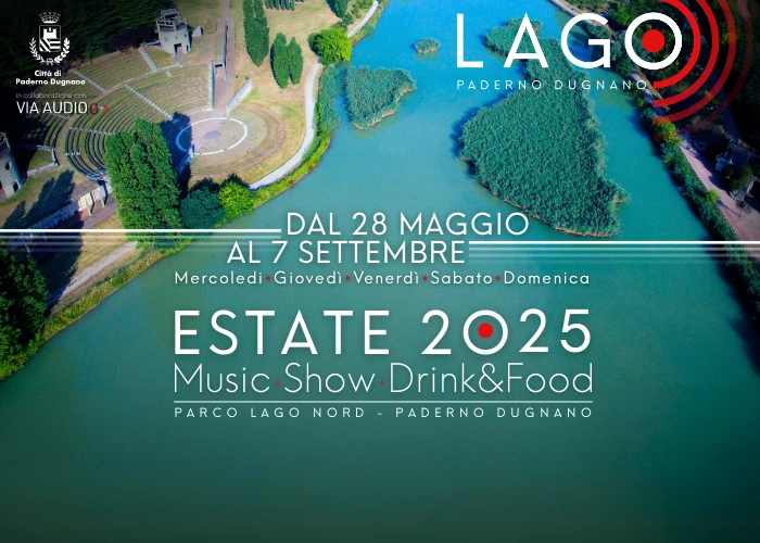 Anche questa estate, il Parco Lago Nord sarà protagonista di eventi musicali, spettacoli, appuntamenti per bambini e naturalmente food&beverage.