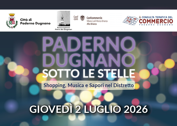 Immagine che raffigura Paderno Dugnano sotto le stelle