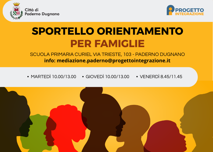 Immagine che raffigura Sportello Orientamento Famiglie