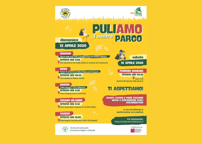 Immagine che raffigura Giornata del Verde Pulito