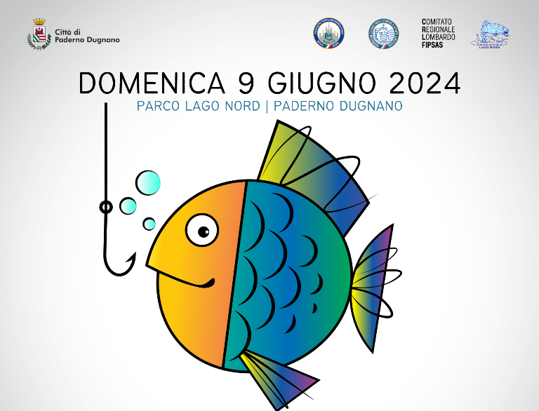Raduno di pesca per giovani dai 6 a 13 anni.