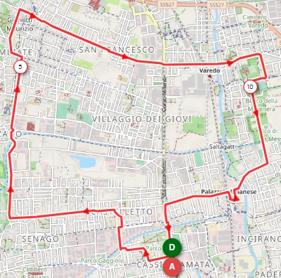 percorso magretti